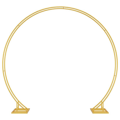 Wedding Arch Gold 220 x 45 x 200 cm Steel