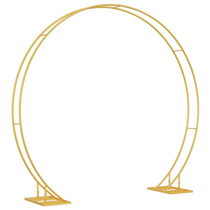 Wedding Arch Gold 220 x 45 x 200 cm Steel
