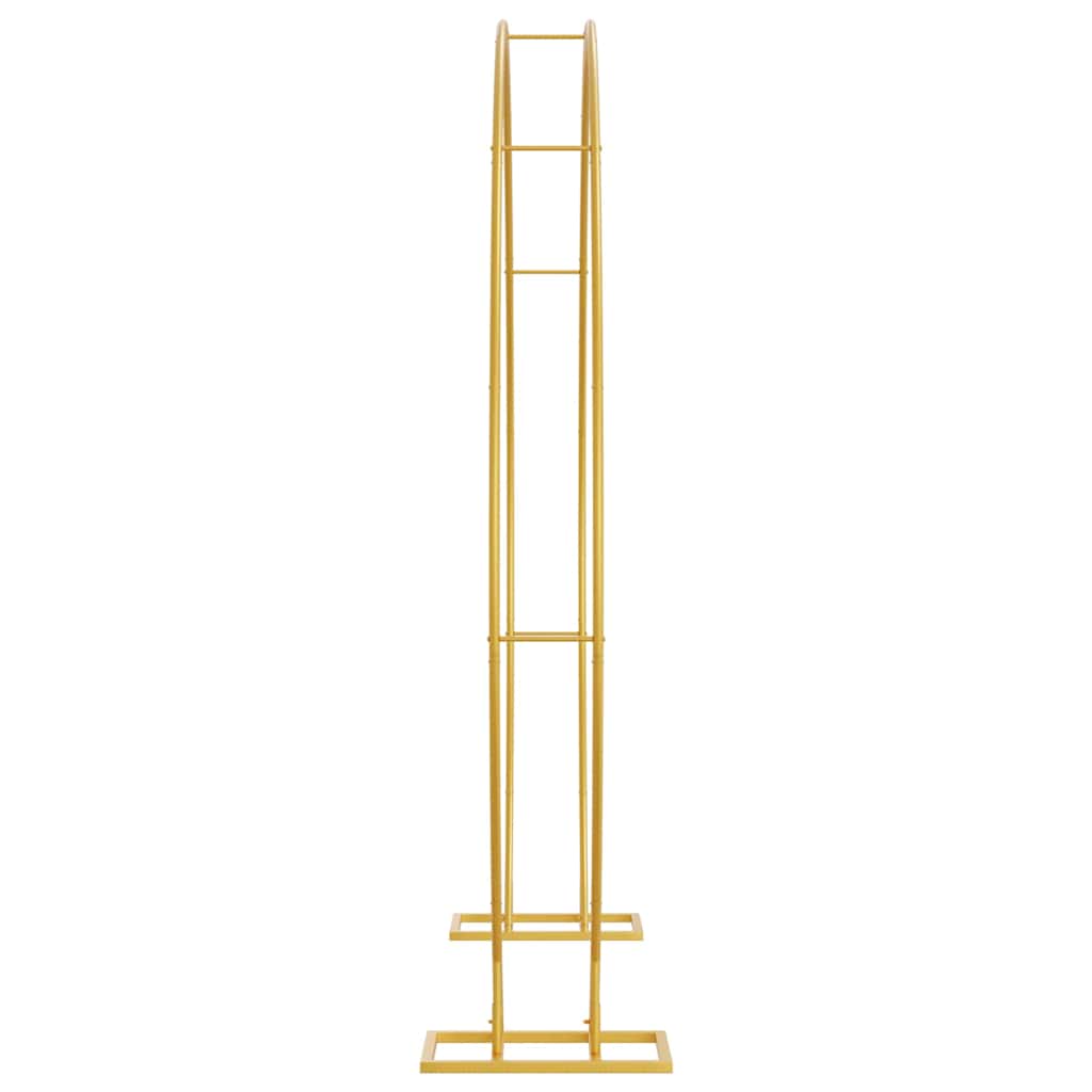 Wedding Arch Gold 220 x 45 x 200 cm Steel