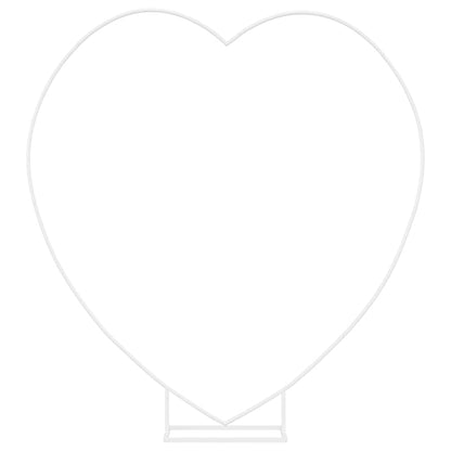 Wedding Arch White 195 x 35 x 211 cm Steel