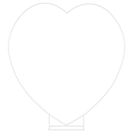 Wedding Arch White 195 x 35 x 211 cm Steel