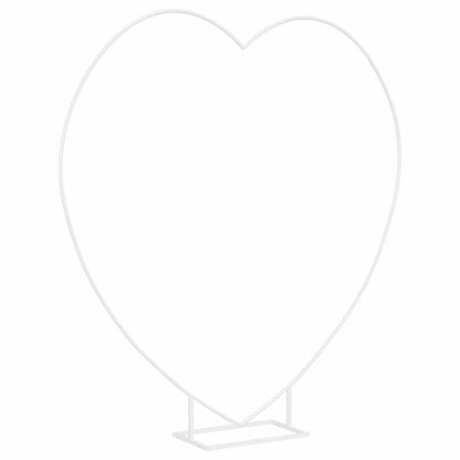 Wedding Arch White 195 x 35 x 211 cm Steel