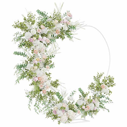 Wedding Arch White 195 x 35 x 211 cm Steel