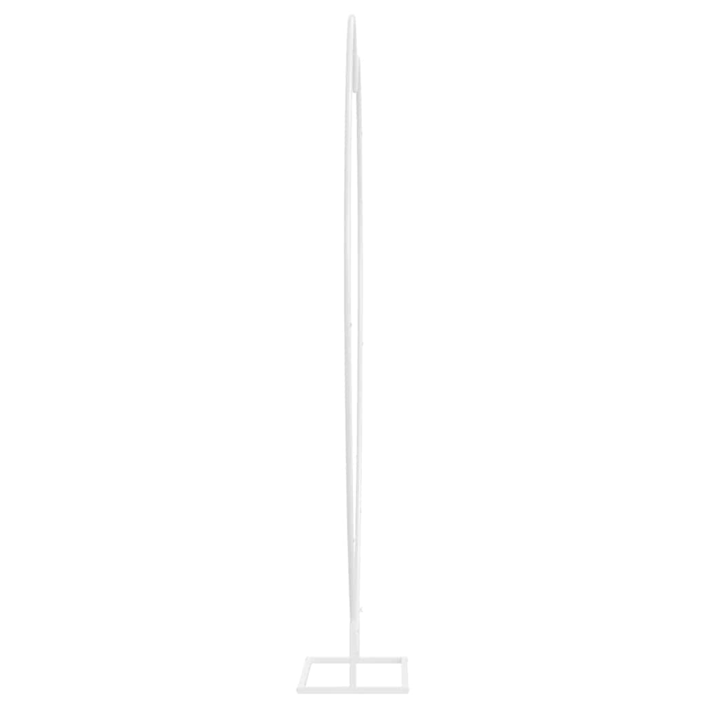 Wedding Arch White 195 x 35 x 211 cm Steel