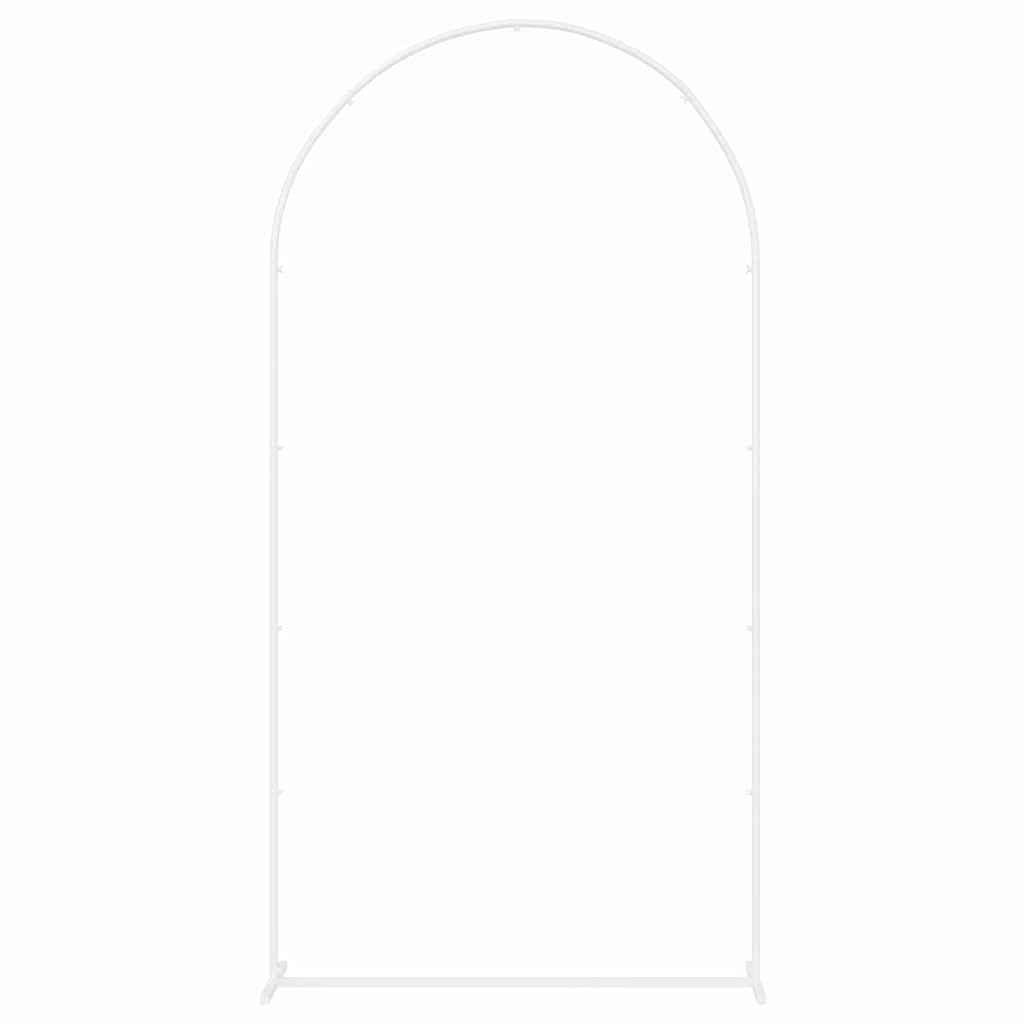 Wedding Arch White 100 x 39 x 200 cm Steel