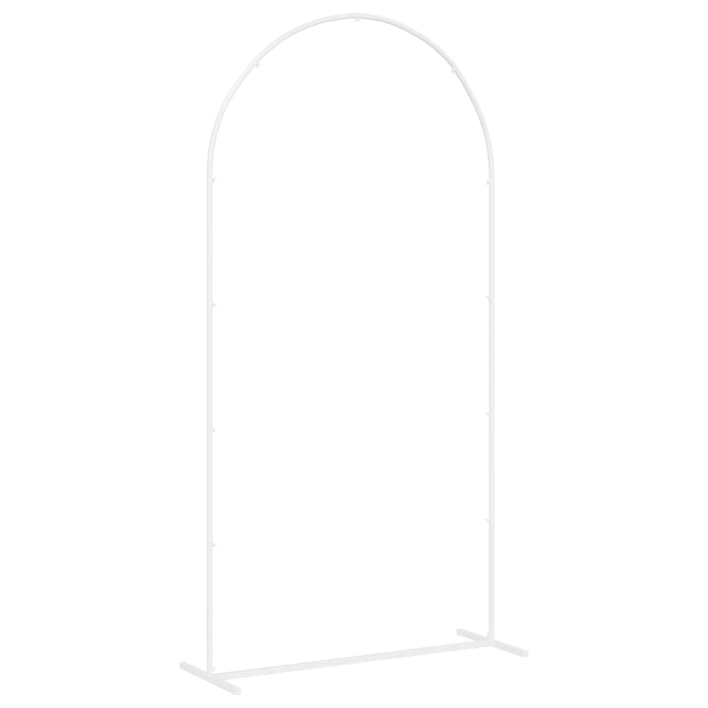 Wedding Arch White 100 x 39 x 200 cm Steel