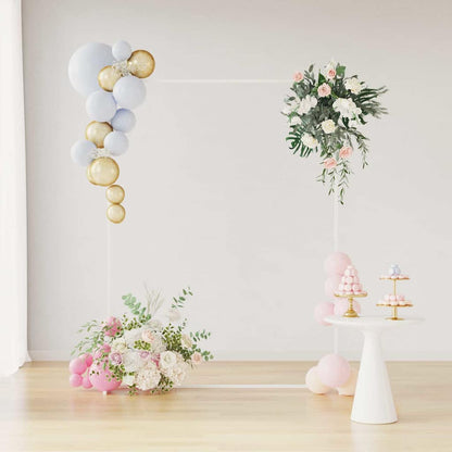 Wedding Arch White 150 x 49.5 x 200 cm Steel
