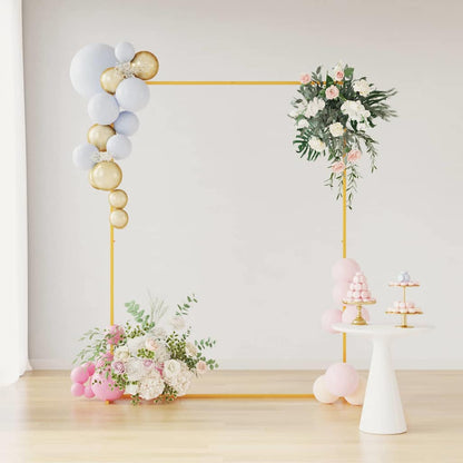 Wedding Arch Gold 150 x 49.5 x 200 cm Steel