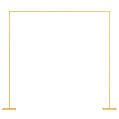 Wedding Arch Gold 338 x 35 x 300 cm Steel