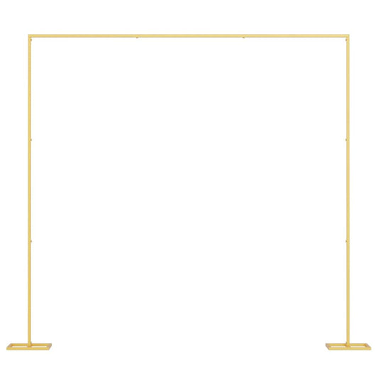 Wedding Arch Gold 338 x 35 x 300 cm Steel