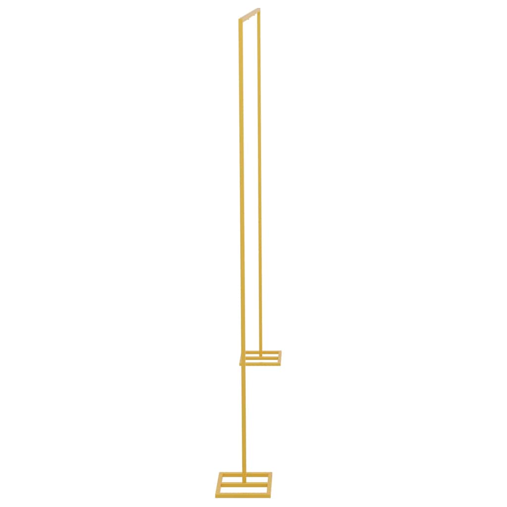Wedding Arch Gold 338 x 35 x 300 cm Steel