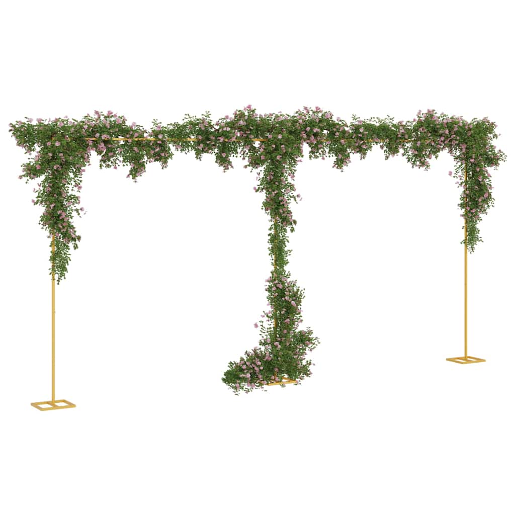 Wedding Arch Gold 657 x 35 x 300 cm Steel