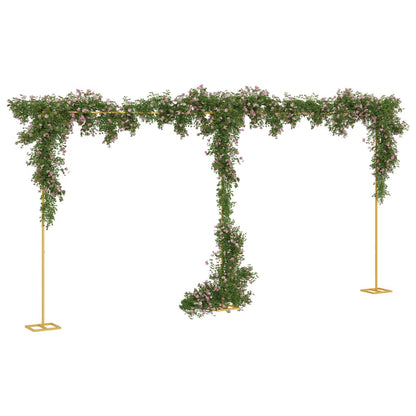 Wedding Arch Gold 657 x 35 x 300 cm Steel