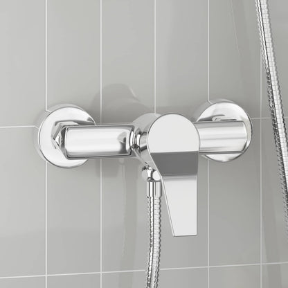 Shower Mixer Tap Chrome G 1 / 2 inches Brass