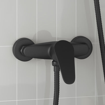 Shower Mixer Tap Black G 1 / 2 inches