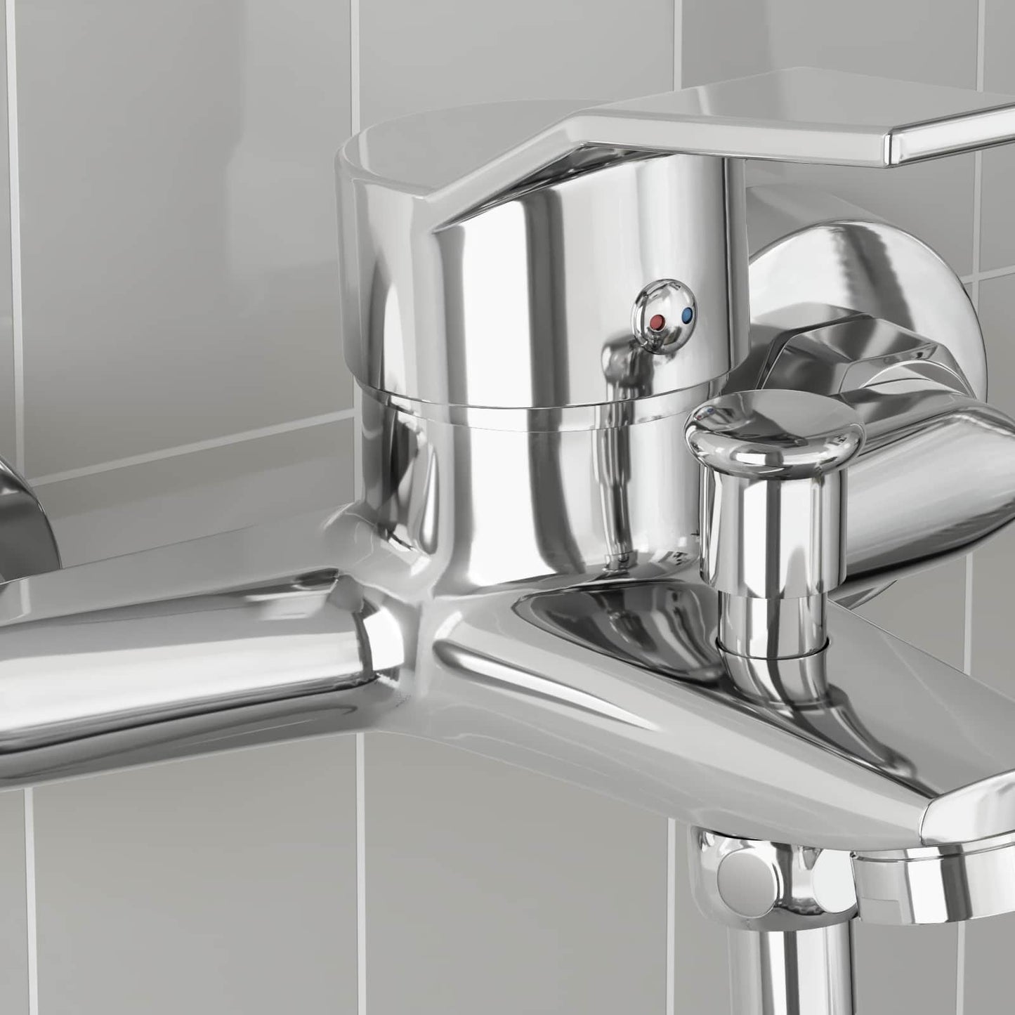 Shower Mixer Tap Chrome G 1 / 2 inches