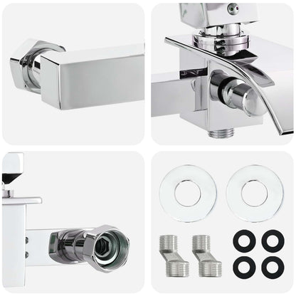Shower Mixer Tap Chrome G 1 / 2 inches