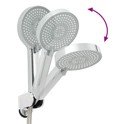 Shower Head Set Chrome G 1 / 2 inches Brass
