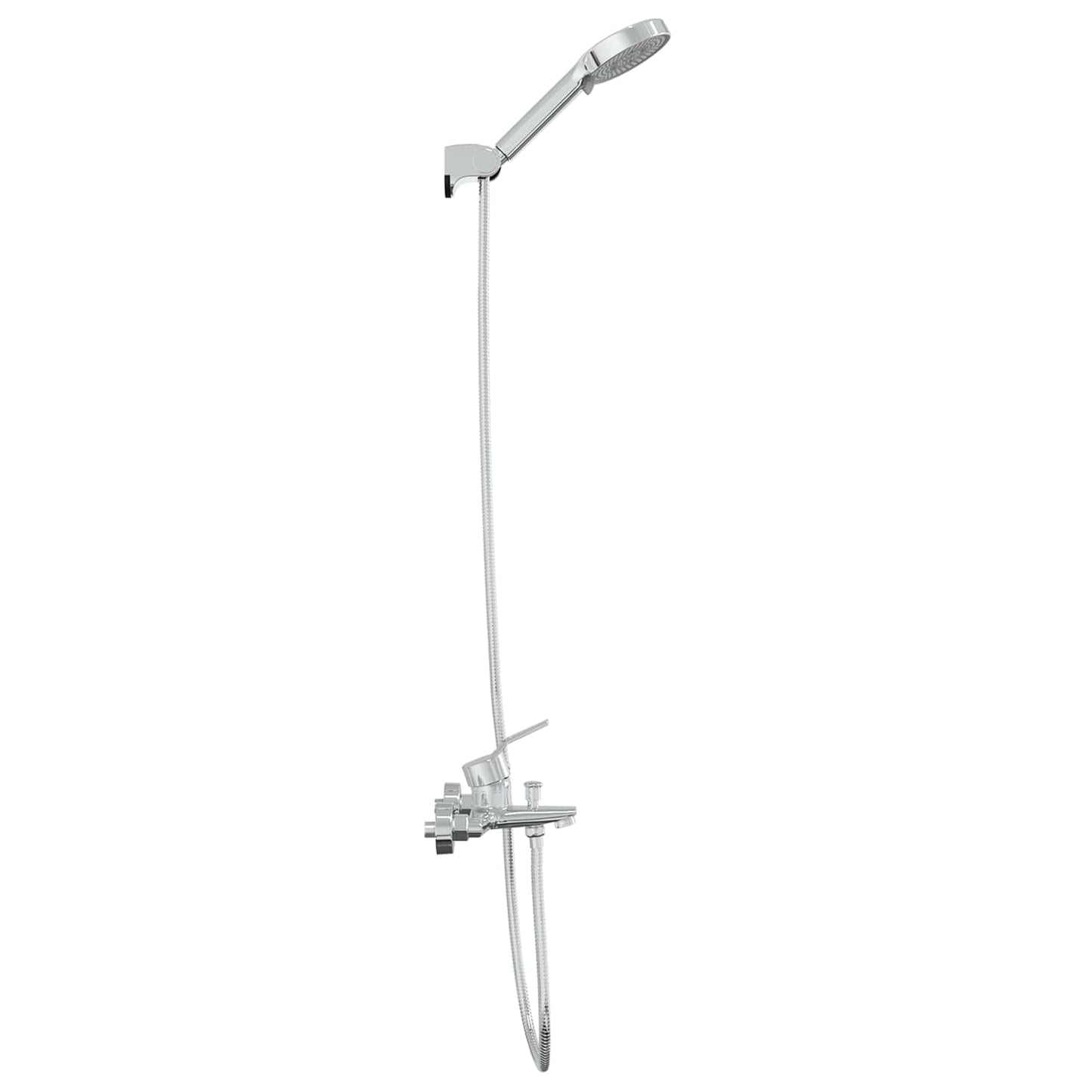 Shower Head Set Chrome G 1 / 2 inches