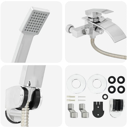 Shower Head Set Chrome G 1 / 2 inches