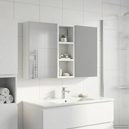 Bathroom Cabinet Set 3 pcs 80 x 10.5 x 50 cm Engineered wood
