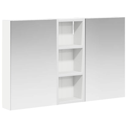 Bathroom Cabinet Set 3 pcs 80 x 10.5 x 50 cm Engineered wood