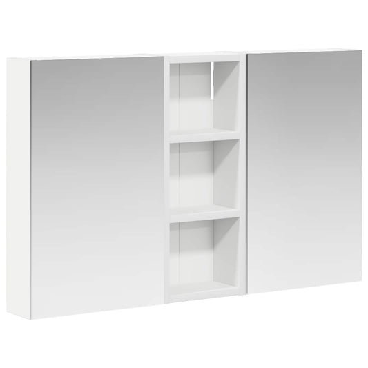 Bathroom Cabinet Set 3 pcs 80 x 10.5 x 50 cm Engineered wood