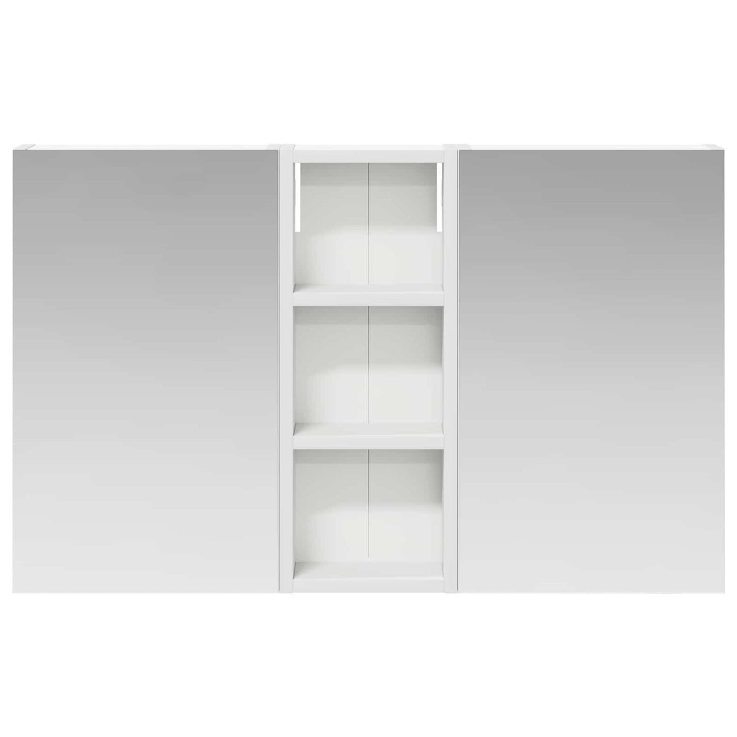 Bathroom Cabinet Set 3 pcs 80 x 10.5 x 50 cm Engineered wood