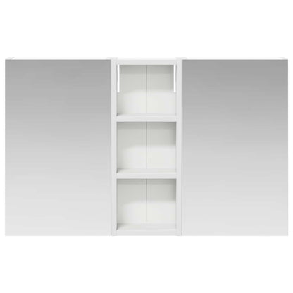 Bathroom Cabinet Set 3 pcs 80 x 10.5 x 50 cm Engineered wood