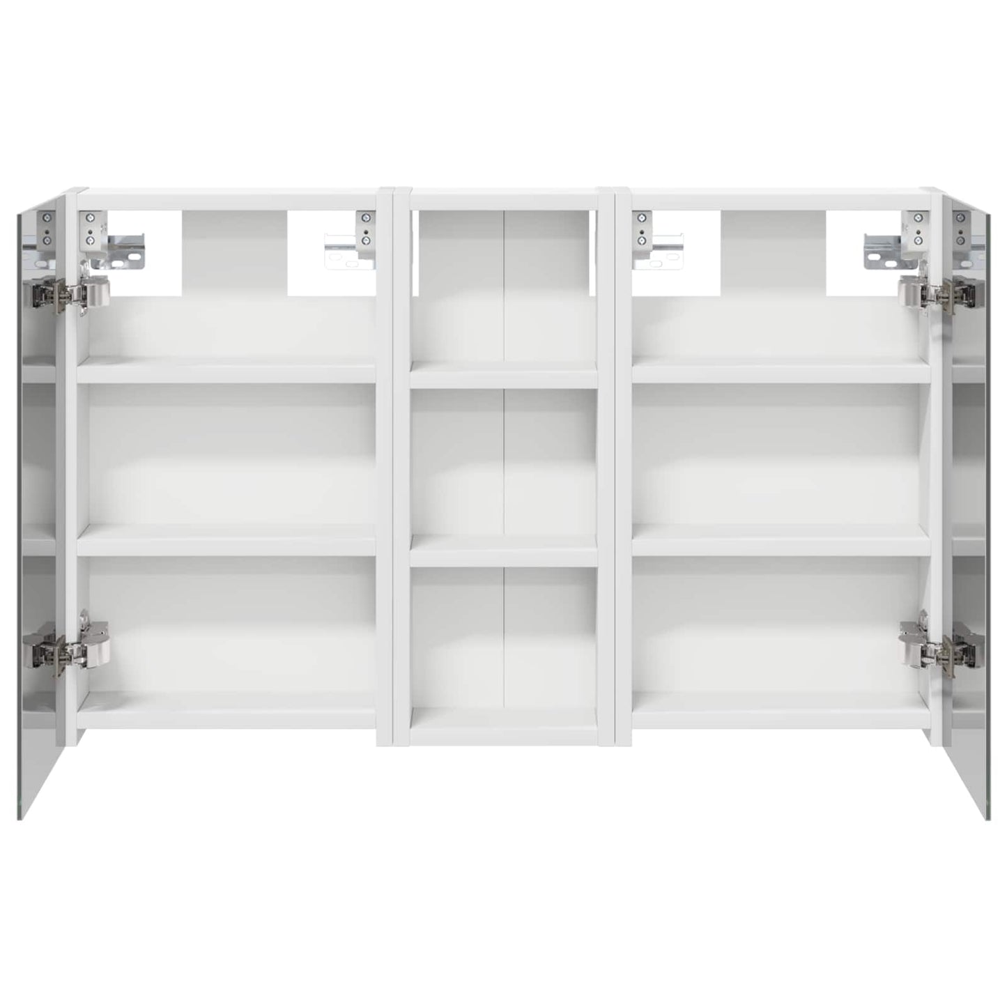 Bathroom Cabinet Set 3 pcs 80 x 10.5 x 50 cm Engineered wood