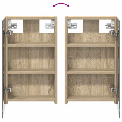 Bathroom Cabinet Set 3 pcs 80 x 10.5 x 50 cm Engineered wood