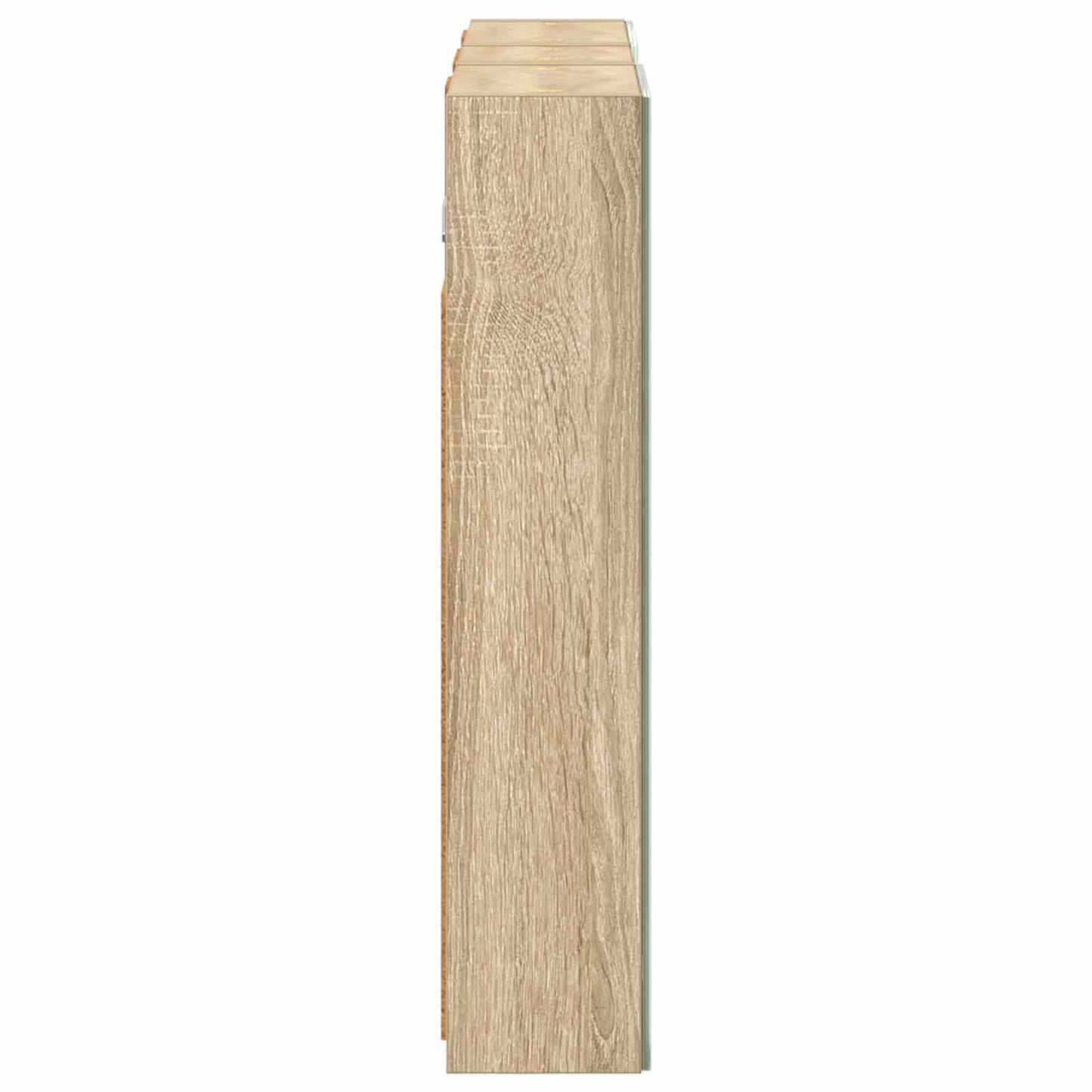 Bathroom Cabinet Set 3 pcs 80 x 10.5 x 50 cm Engineered wood