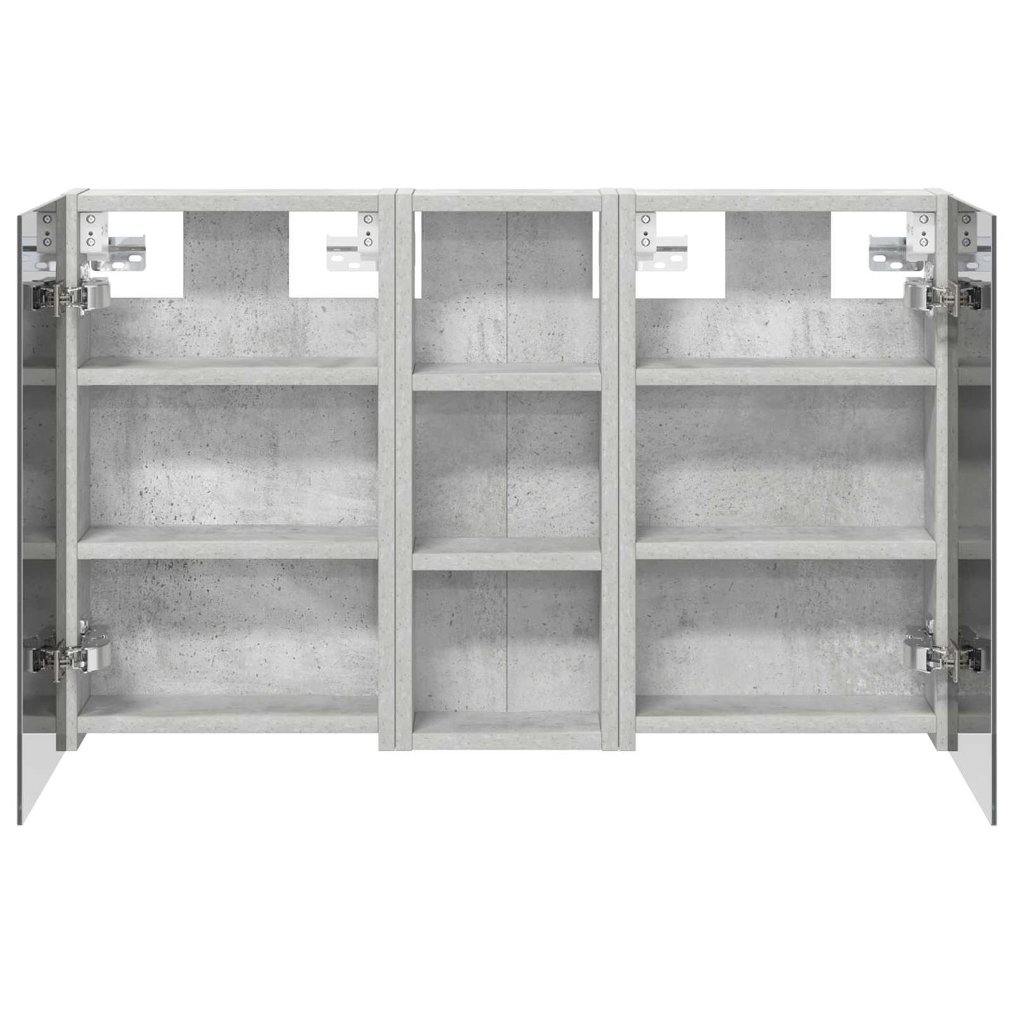 Bathroom Cabinet Set 3 pcs 80 x 10.5 x 50 cm Engineered wood
