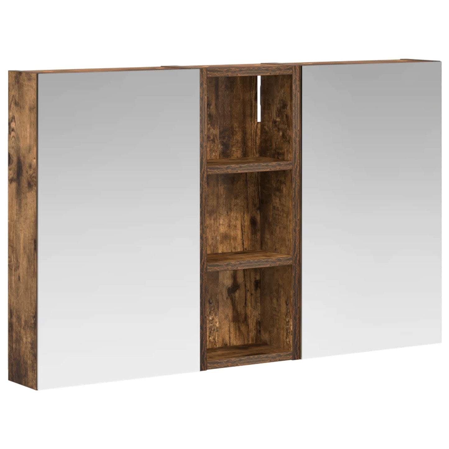 Bathroom Cabinet Set 3 pcs 80 x 10.5 x 50 cm Engineered wood