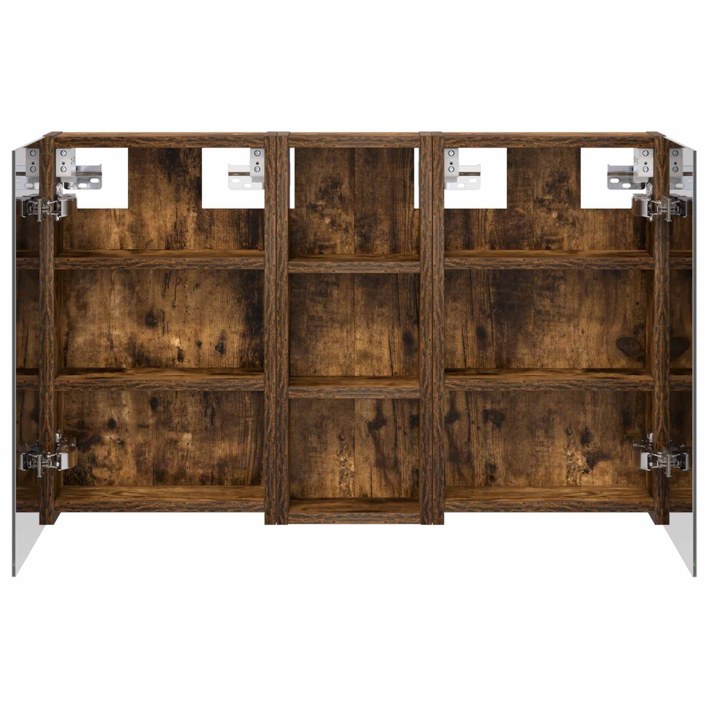 Bathroom Cabinet Set 3 pcs 80 x 10.5 x 50 cm Engineered wood