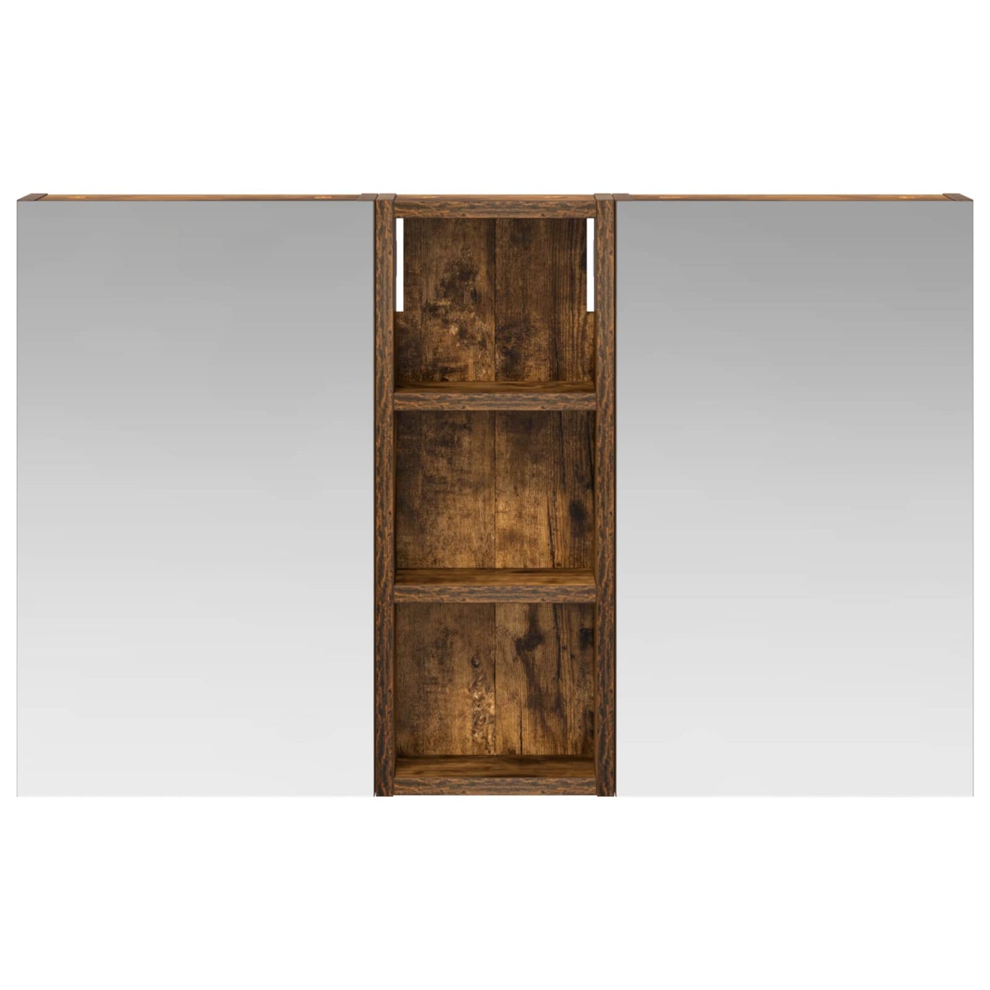 Bathroom Cabinet Set 3 pcs 80 x 10.5 x 50 cm Engineered wood