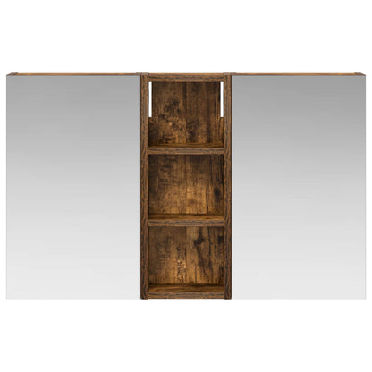 Bathroom Cabinet Set 3 pcs 80 x 10.5 x 50 cm Engineered wood