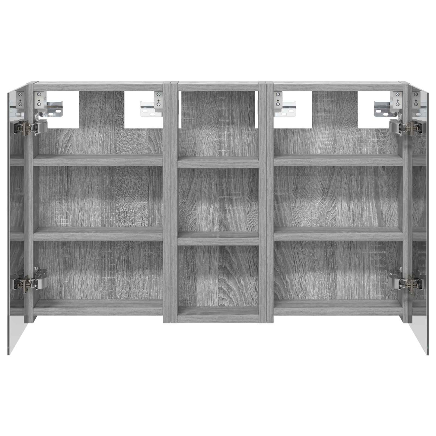 Bathroom Cabinet Set 3 pcs 80 x 10.5 x 50 cm Engineered wood