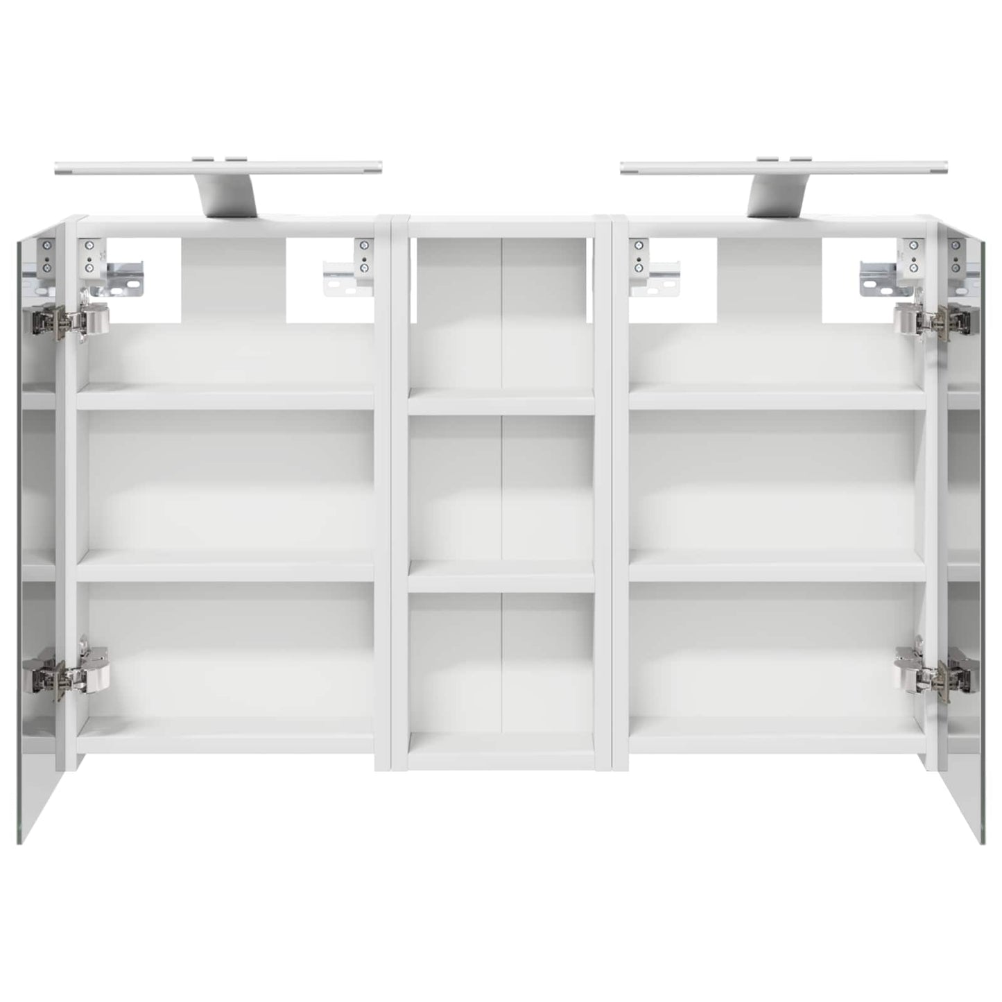Bathroom Cabinet Set 3 pcs 80 x 10.5 x 50 cm Engineered wood