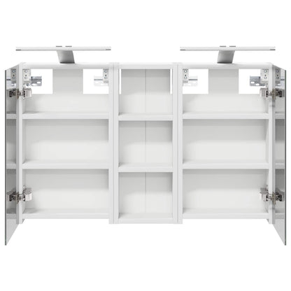 Bathroom Cabinet Set 3 pcs 80 x 10.5 x 50 cm Engineered wood