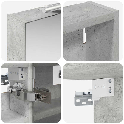 Bathroom Cabinet Set 3 pcs 80 x 10.5 x 50 cm Engineered wood