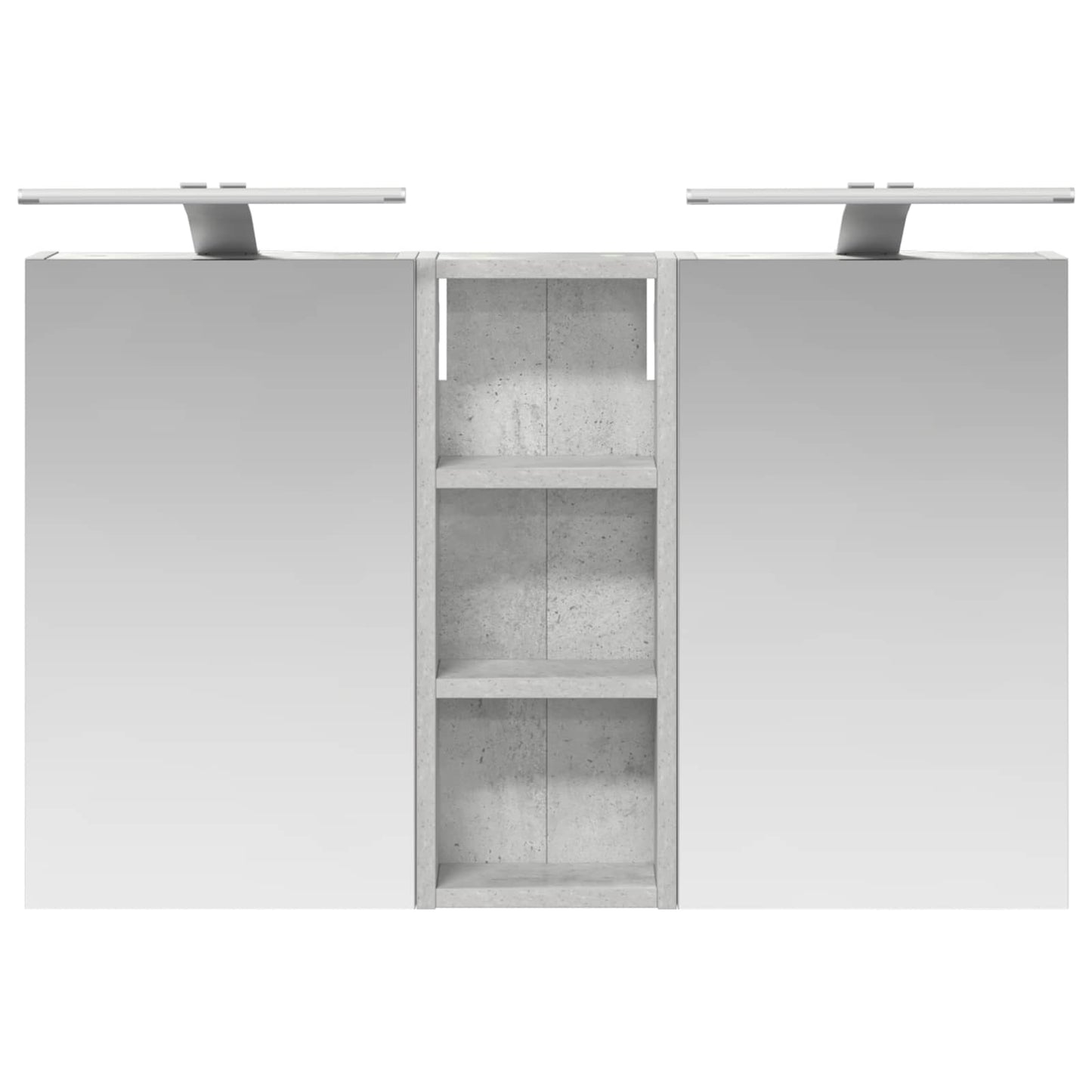 Bathroom Cabinet Set 3 pcs 80 x 10.5 x 50 cm Engineered wood