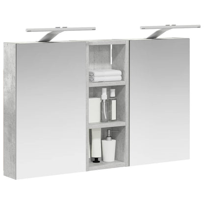 Bathroom Cabinet Set 3 pcs 80 x 10.5 x 50 cm Engineered wood