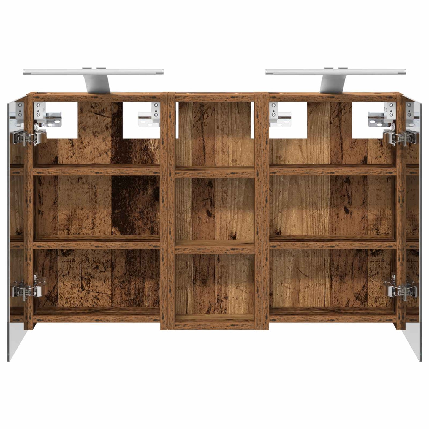 Bathroom Cabinet Set 3 pcs 80 x 10.5 x 50 cm Engineered wood