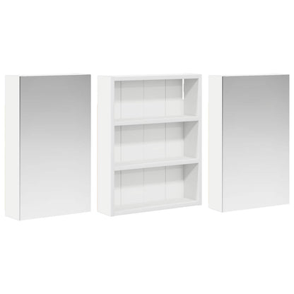Bathroom Cabinet Set 3 pcs 100 x 10.5 x 50 cm Engineered wood