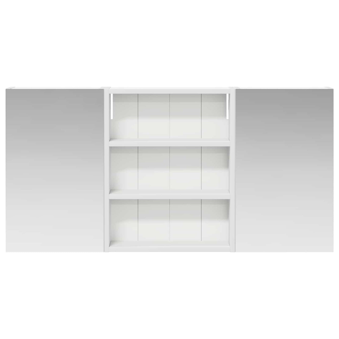 Bathroom Cabinet Set 3 pcs 100 x 10.5 x 50 cm Engineered wood