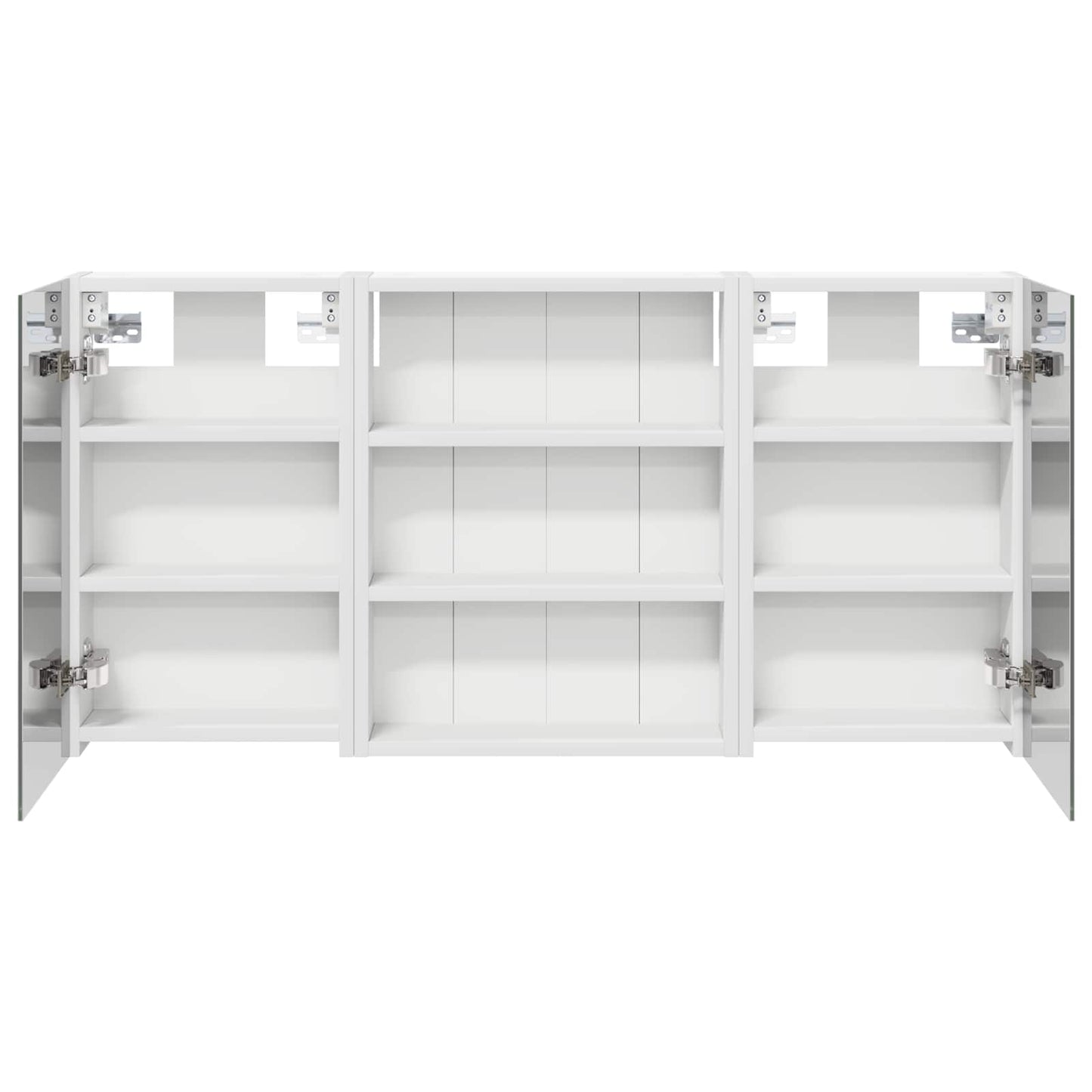 Bathroom Cabinet Set 3 pcs 100 x 10.5 x 50 cm Engineered wood