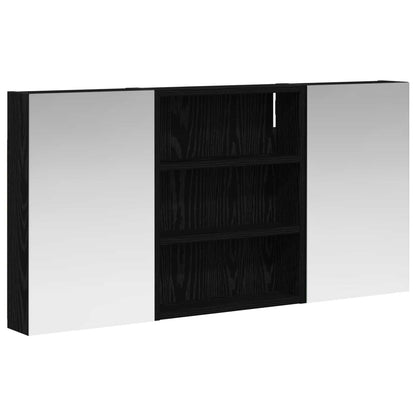 Bathroom Cabinet Set 3 pcs 100 x 10.5 x 50 cm Engineered wood