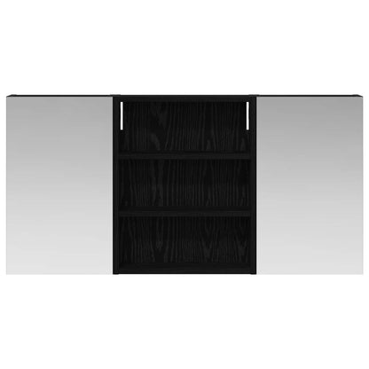 Bathroom Cabinet Set 3 pcs 100 x 10.5 x 50 cm Engineered wood