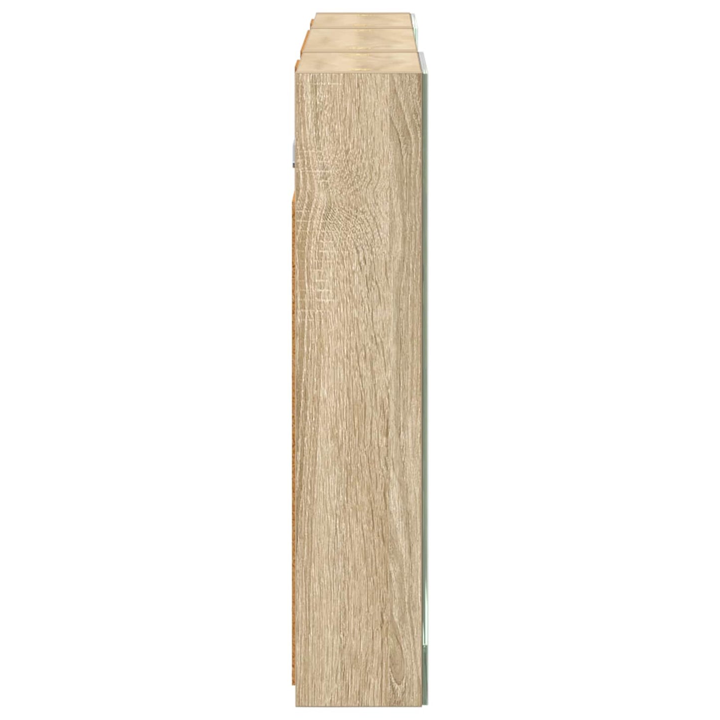 Bathroom Cabinet Set 3 pcs 100 x 10.5 x 50 cm Engineered wood